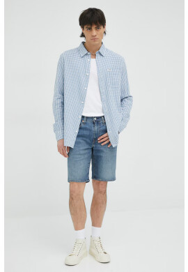 Levi's Дънкови къси панталони в тъмносиньо - Pepit.bg