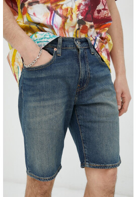 Levi's Дънкови къси панталони в тъмносиньо - Pepit.bg