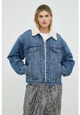 Levi's Дънково яке в синьо с преходна изолация с уголемена кройка - Pepit.bg