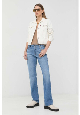 Levi's Дънково яке в бяло с преходна изолация - Pepit.bg