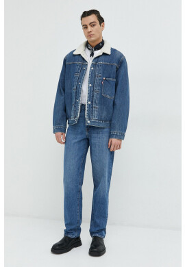 Levi's Дънково яке в синьо с преходна изолация с уголемена кройка - Pepit.bg