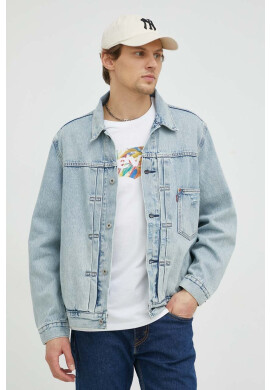 Levi's Дънково яке в синьо с преходна изолация с уголемена кройка - Pepit.bg