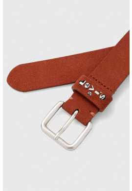 Levi's Кожен колан дамски в червено - Pepit.bg
