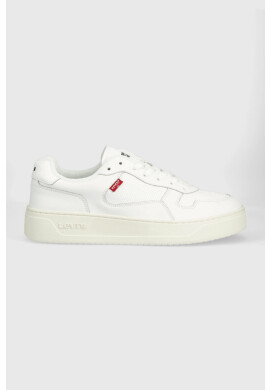 Levi's Кожени маратонки Glide в бяло D7521.0001 - Pepit.bg