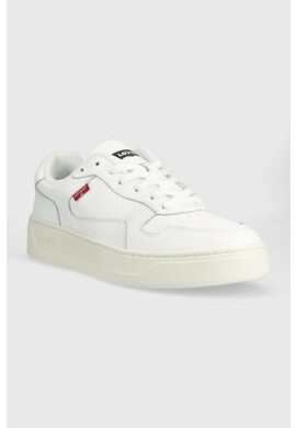 Levi's Кожени маратонки Glide в бяло D7521.0001 - Pepit.bg