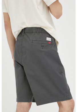 Levi's Къс панталон с лен в сиво - Pepit.bg