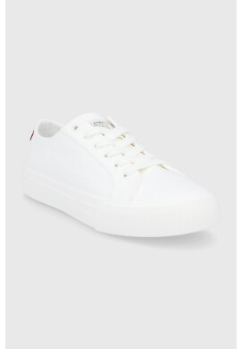 Levi's Ниски кецове дамско в бяло - Pepit.bg