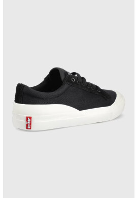 Levi's Ниски кецове Ls1 Low мъжки в черно - Pepit.bg