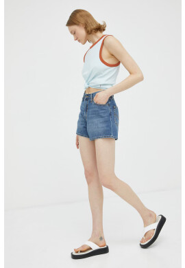 Levi's Памучен топ в синьо - Pepit.bg