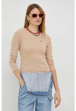 Levi's Памучна блуза с дълги ръкави - Pepit.bg