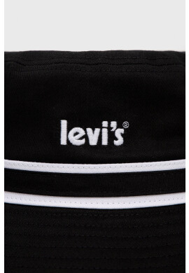 Levi's Памучна капела в черно от памук - Pepit.bg