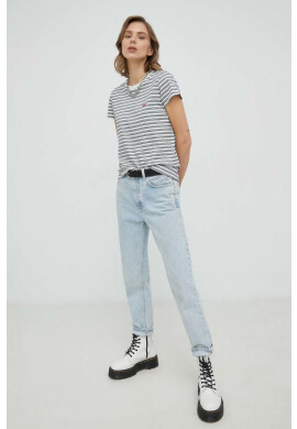 Levi's Памучна тениска в синьо - Pepit.bg