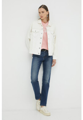 Levi's Памучна тениска в розово - Pepit.bg