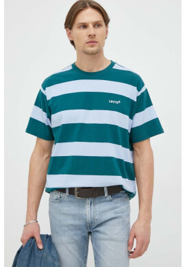 Levi's Памучна тениска с десен - Pepit.bg
