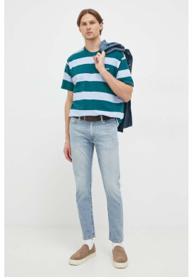 Levi's Памучна тениска с десен - Pepit.bg