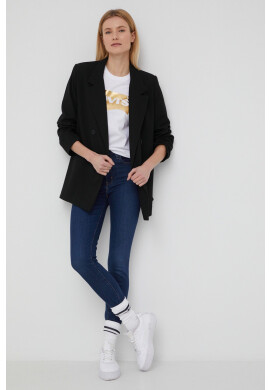 Levi's Памучна тениска в бяло - Pepit.bg