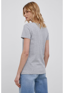 Levi's Памучна тениска в сиво - Pepit.bg