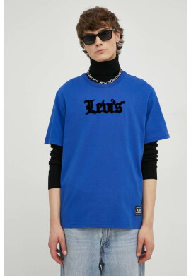 Levi's Памучна тениска с апликация - Pepit.bg