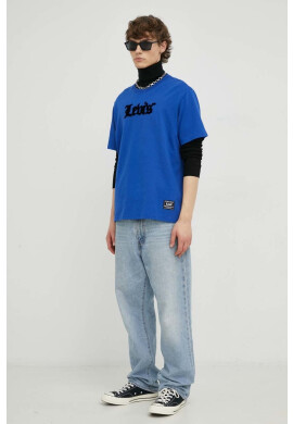 Levi's Памучна тениска с апликация - Pepit.bg
