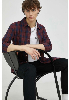 Levi's Памучна тениска в бяло с принт - Pepit.bg