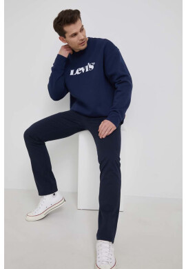 Levi's Панталони 511 мъжки в тъмносиньо със стандартна кройка - Pepit.bg