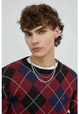 Levi's Пуловер мъжки в червено - Pepit.bg