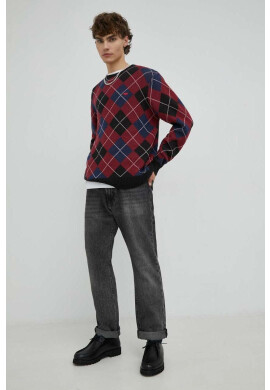 Levi's Пуловер мъжки в червено - Pepit.bg