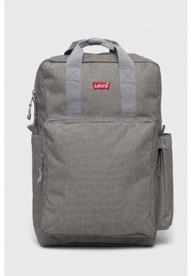 Levi's Раница в сиво голям размер с изчистен дизайн - Pepit.bg