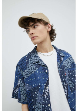 Levi's Риза мъжка в тъмносиньо със стандартна кройка - Pepit.bg