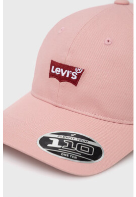 Levi's Шапка в оранжево с апликация - Pepit.bg