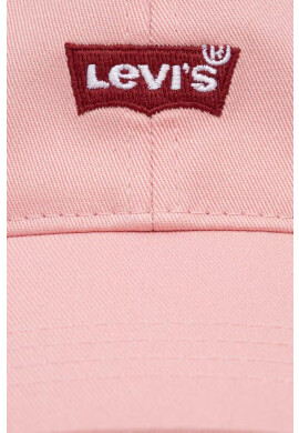Levi's Шапка с козирка в розово с изчистен дизайн - Pepit.bg