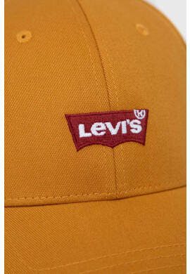 Levi's Шапка с козирка в бежово с принт - Pepit.bg