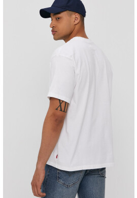 Levi's Тениска мъжка в бяло с изчистен дизайн - Pepit.bg