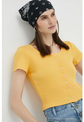 Levi's Тениска в жълто - Pepit.bg