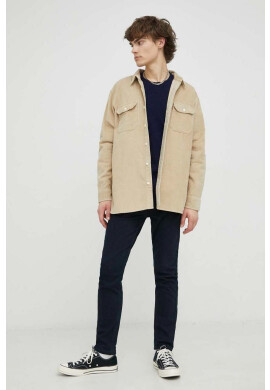Levi's Вълнен пуловер мъжки в тъмносиньо - Pepit.bg