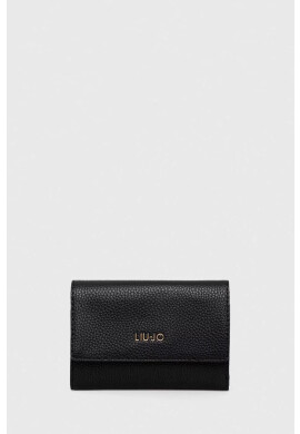 Liu Jo Портфейл дамски в черно - Pepit.bg