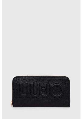 Liu Jo Портфейл дамски в черно - Pepit.bg