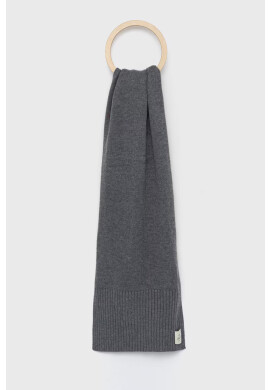 Liu Jo Шал с вълна в сиво с изчистен дизайн - Pepit.bg