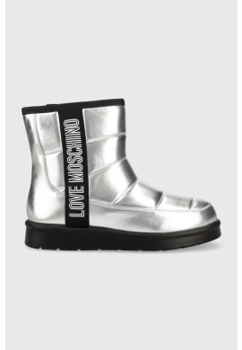 Love Moschino Апрески в сребристо - Pepit.bg
