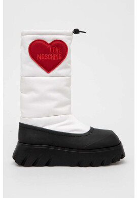 Love Moschino Апрески в бяло - Pepit.bg