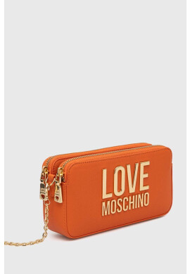 Love Moschino Чанта в оранжево - Pepit.bg