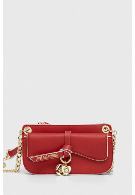 Love Moschino Чанта в червено - Pepit.bg