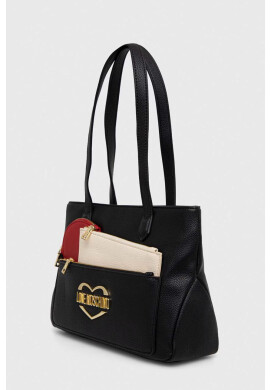 Love Moschino Чанта в черно - Pepit.bg