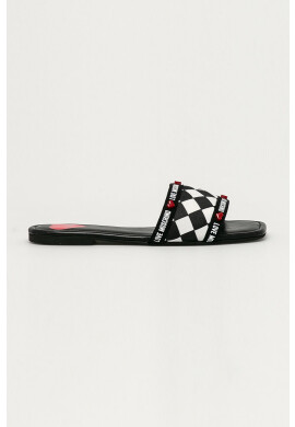 Love Moschino Чехли дамски в златисто - Pepit.bg
