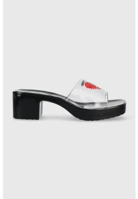 Love Moschino Чехли в черно с висок ток JA28256G0GI50000 - Pepit.bg