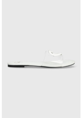 Love Moschino Чехли в бяло JA28441G0GIRD99A - Pepit.bg