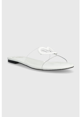 Love Moschino Чехли в бяло JA28441G0GIRD99A - Pepit.bg