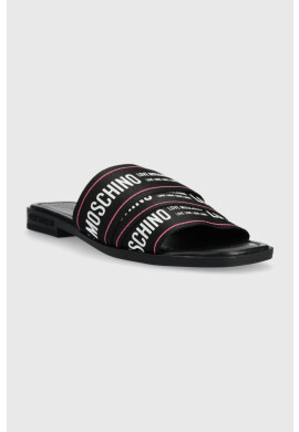 Love Moschino Чехли в черно JA28412G0GIX600A - Pepit.bg