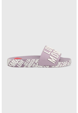 Love Moschino Чехли в лилаво JA28112G0GI17651 - Pepit.bg