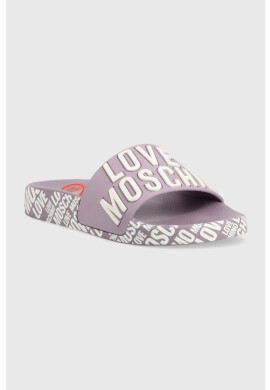 Love Moschino Чехли в лилаво JA28112G0GI17651 - Pepit.bg